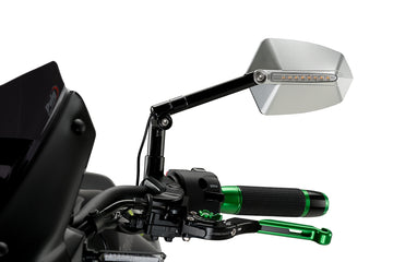 HARLEY-DAVIDSON SPORTSTER S RH 1250 S [2025] - GTI rear view mirror left | Black / anodized aluminum | PUIG 016ND