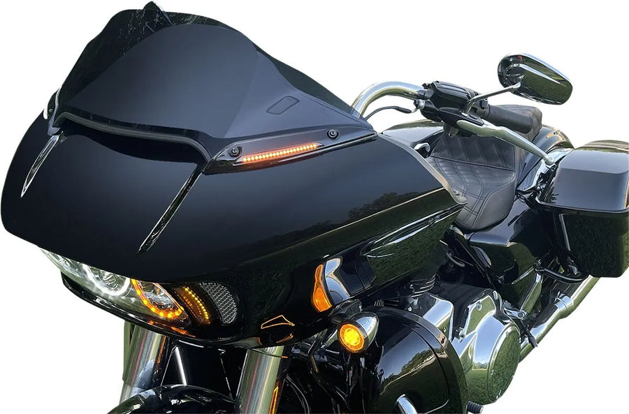 harley-davidson road glide st [CUSTOM DYNAMICS] - Bande de pare-brise Genesis® 4 Dynamic LED Road Glide®