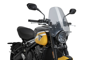 PUIG Custom II - Parabrezza universale per moto | Colorato | PUIG0336H