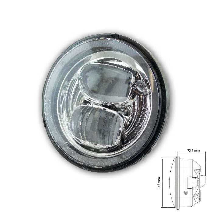 LED-Scheinwerfereinsatz "Pearl" 5-3/4"