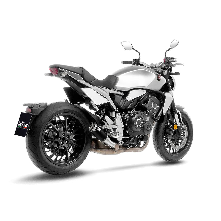 honda cb 1000 [LEOVINCE] – Silenziatore Slip-On LV Corsa S completamente nero