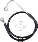 harley davidson fxsb [DRAG SPECIALTIES] - Kit tubi freno in acciaio inossidabile-2