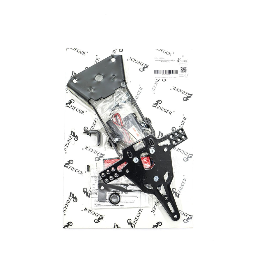 cf moto 650 [ZIEGER] – PRO Kennzeichenhalter Typ A
