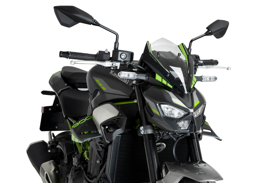 KAWASAKI Z 900 SE [2025] – D12 Spoiler – Mattschwarz