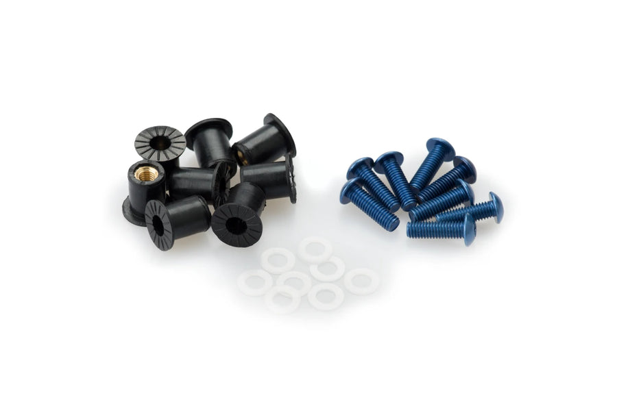 KTM RC 390 [2025] – Kit de boulons à disque anodisé – Noir