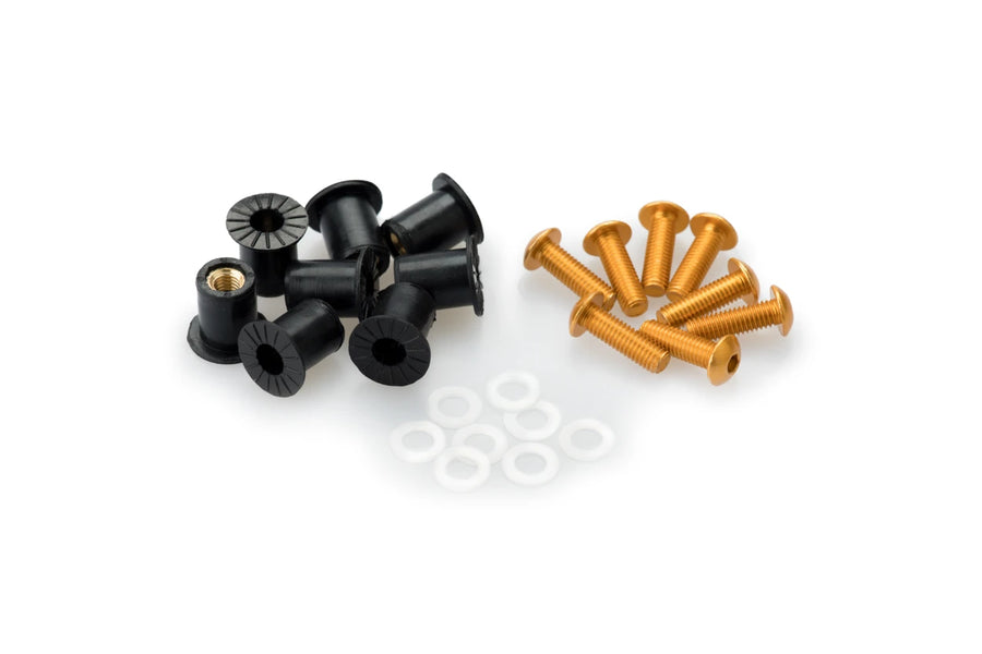 KTM RC 390 [2025] – Kit de boulons à disque anodisé – Argent