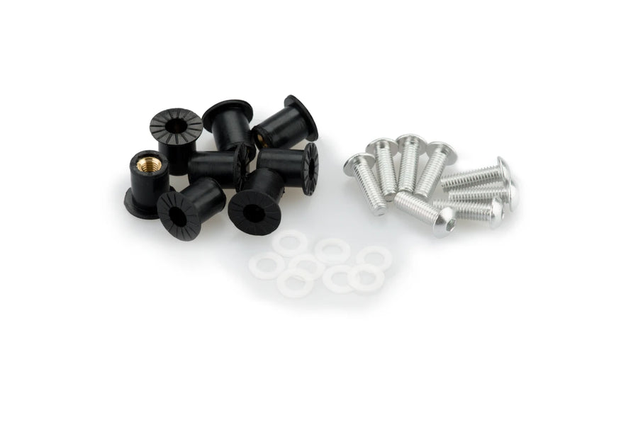 KTM RC 390 [2025] – Kit de boulons à disque anodisé – Argent
