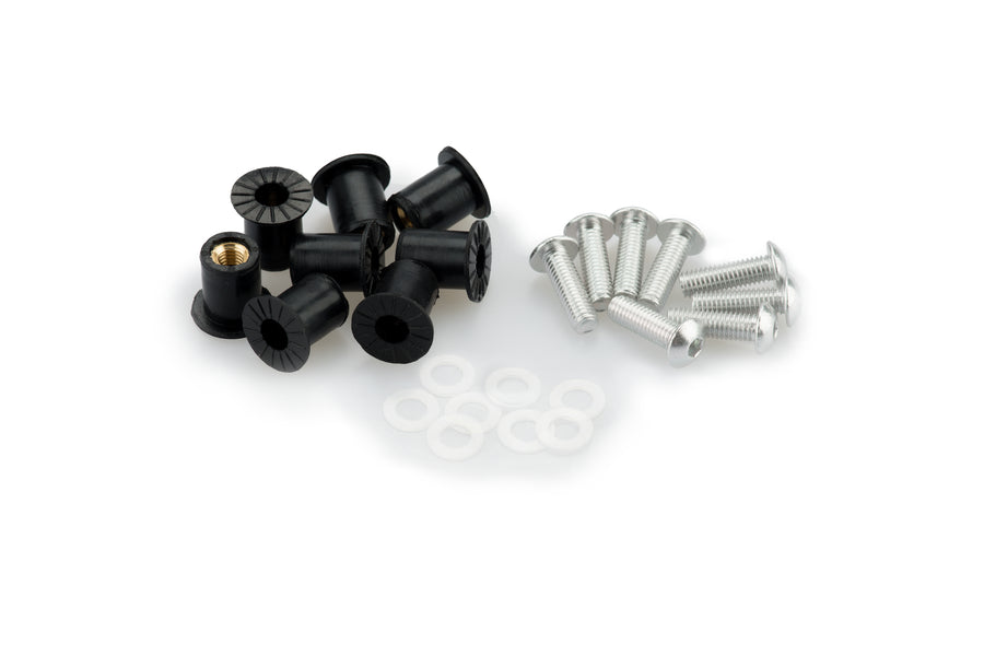 KTM RC 390 [2025] – Kit de boulons à disque anodisé – Argent