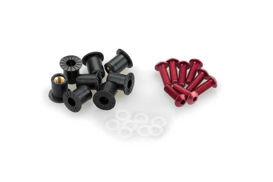 KTM RC 390 [2025] – Kit de boulons à disque anodisé – Noir