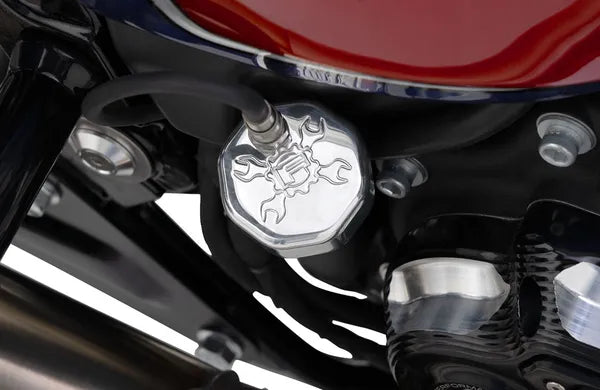 Harley-Davidson FXBR 1923 Softail Breakout 117 [2026] - Belüfteter Messstab – Oberfläche: Silber – Bild 7