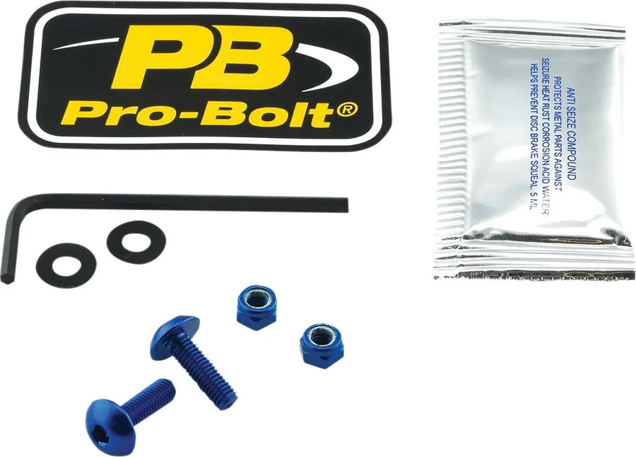 aprilia caponord 1200 [PRO BOLT] – Aluminium-Kennzeichenschrauben-Kit
