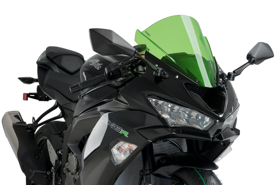 KAWASAKI ZX-6R NINJA [2018] – Bulle Z-Racing – Transparent