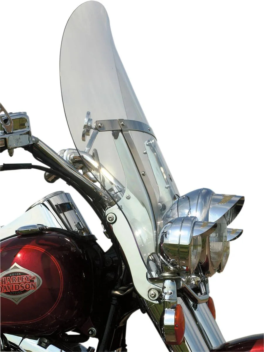 harley davidson flst [KLOCK WERKS] – Pare-brise à panneau publicitaire Flare™