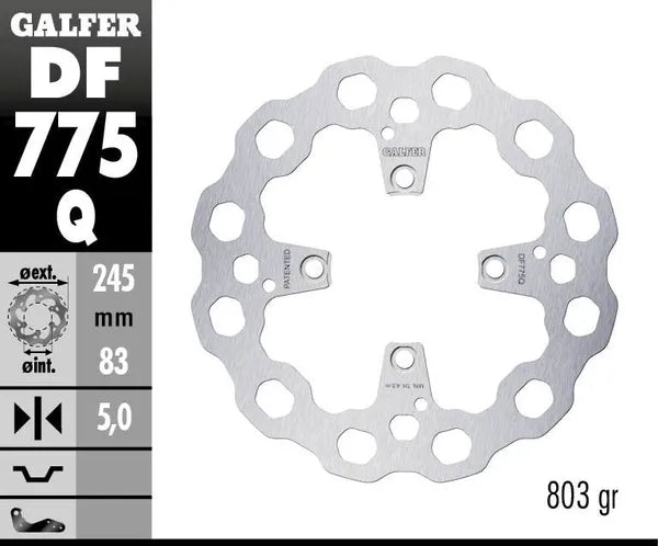 Ducati Streetfighter V4 / V4S 1100 [2024-2026] - Disco freno Cubiq - foto 4