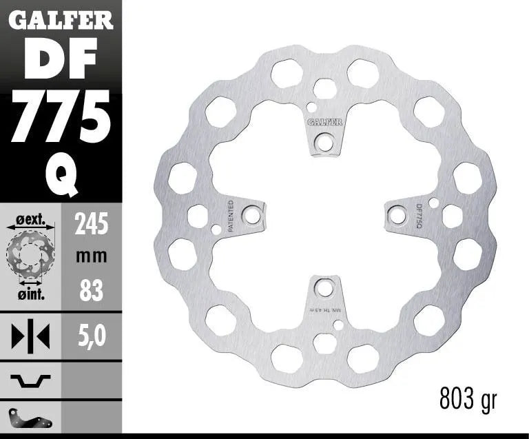 Ducati Streetfighter V4 / V4S 1100 [2024-2026] - Disco freno Cubiq - foto 2