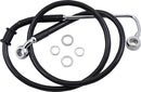 harley davidson fxsb [DRAG SPECIALTIES] – Verlängerte Edelstahl-Bremsleitung-1