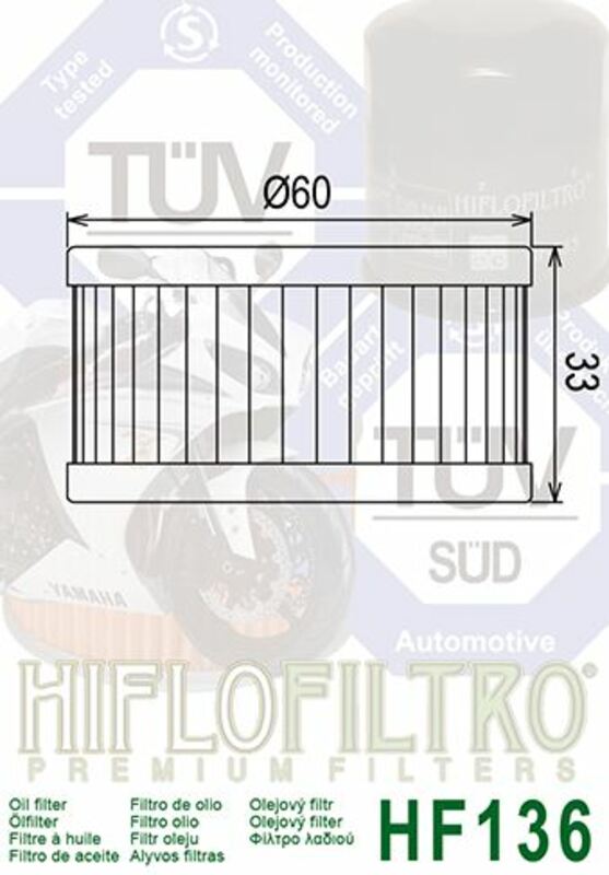 Suzuki DR 350 [Hiflofiltro] - Filtro dell'olio