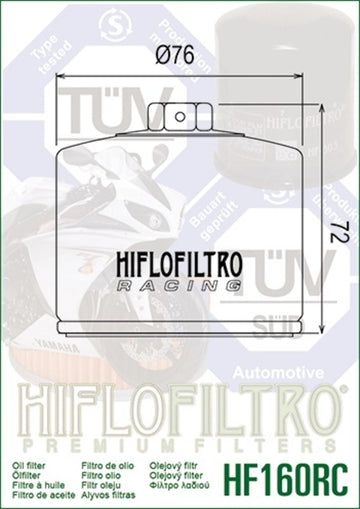 BMW R 1250 GS K50 [Hiflofiltro] - Filtre à huile - 0