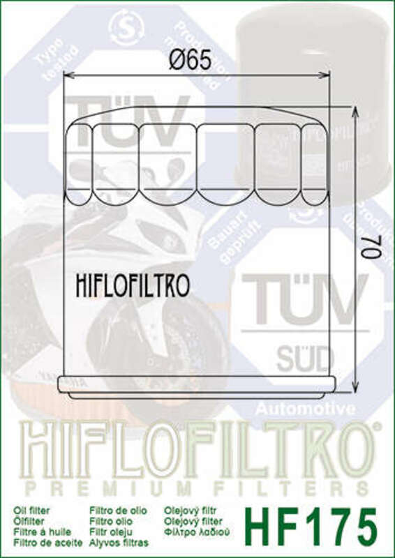 Indian Chief Dark Horse CHDH [HIFLOFILTRO] - Ölfilter