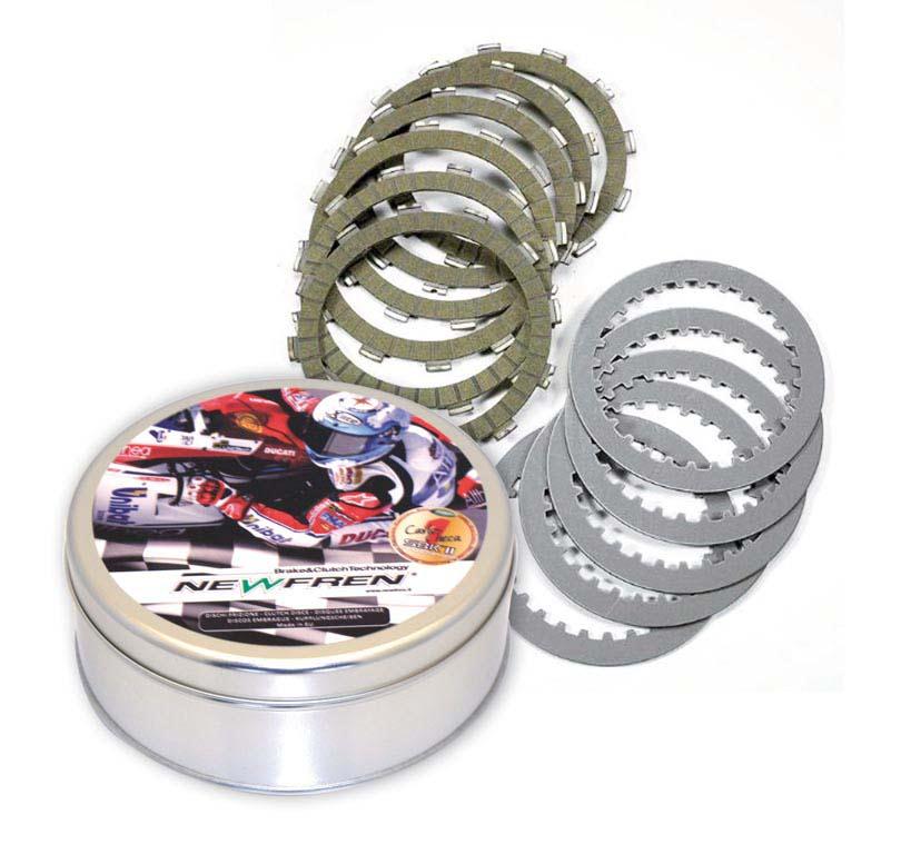 Ducati 848 EVO Dark [2011-2013] - Kit frizione performante in acciaio e disco d'attrito