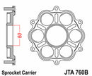 Ducati Multistrada 1200 [JT SPROCKETS] - Kettenradträger hinten - 6 Silentblock Ducati-1