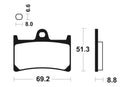 Yamaha Tracer 700 [TECNIUM] - Professional Racing Sintered Metal Brake Pads - MSR134