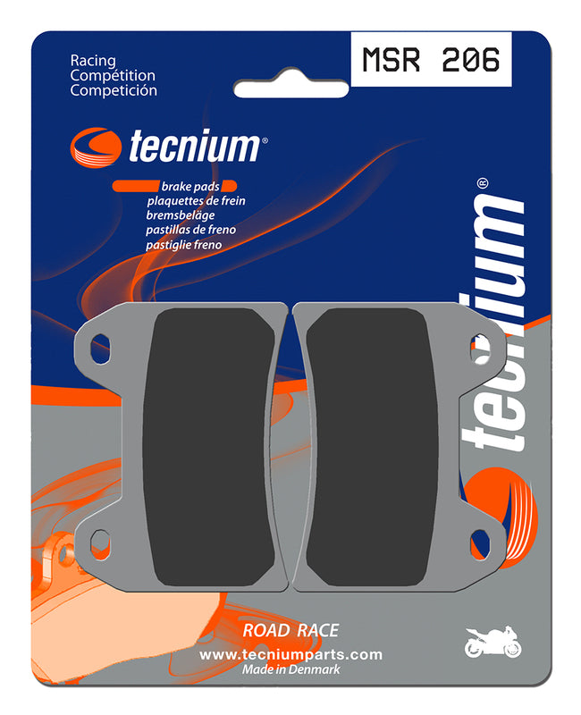 Ducati Hypermotard 1100 [TECNIUM] - Professional Racing Sintered Metal Brake Pads - MSR206