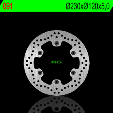 Kawasaki Kle 500 [NG BRAKE DISC] - disque de frein rond rigide