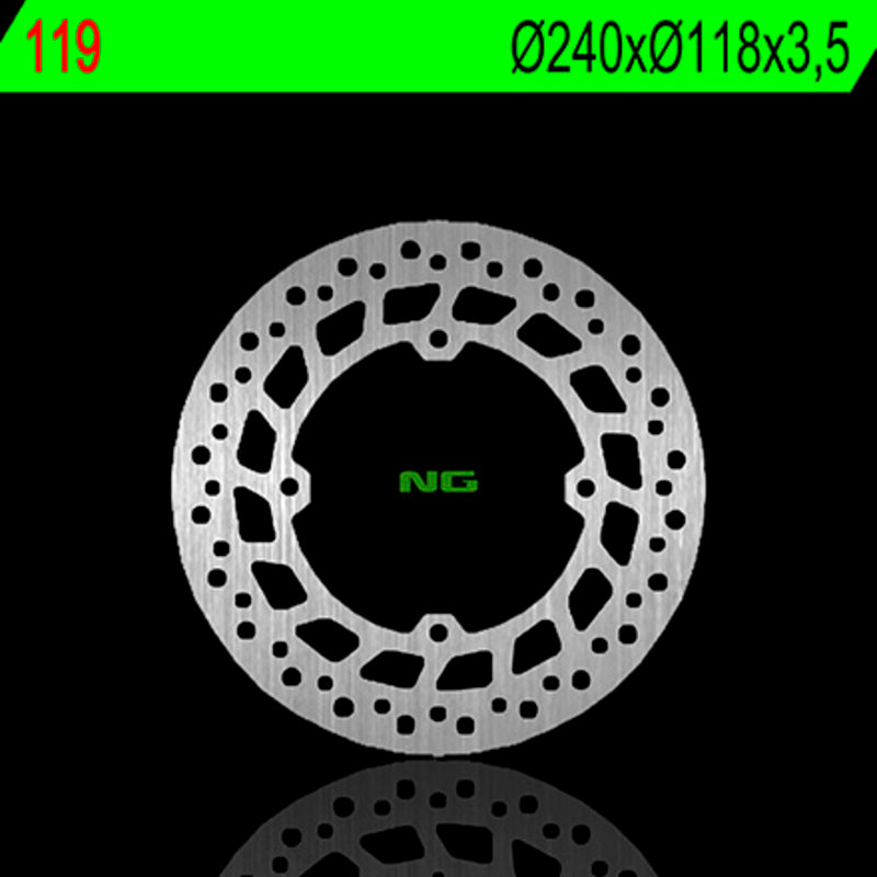 Honda Xl 125 [NG BRAKE DISC] - Bremsscheibe rund starr