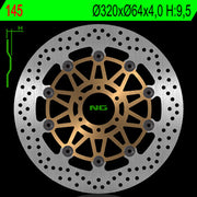 Default Title Moto Guzzi V11 Sport [NG BRAKE DISC] - Bremsscheibe