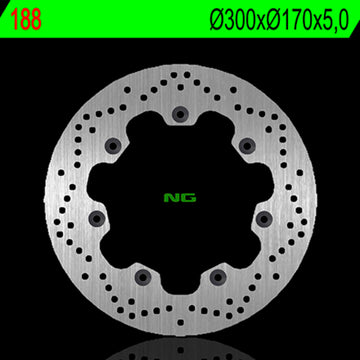 Kawasaki Gpz 1100 [NG BRAKE DISC] - disque de frein rond rigide
