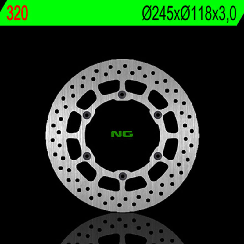 Yamaha Yz 426 [NG BRAKE DISC] - Bremsscheibe rund starr