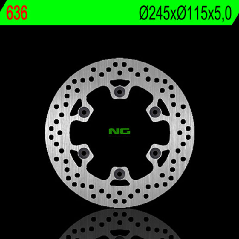 Yamaha Xt 660 Z Tenere [NG BRAKE DISC] - disco freno tondo rigido