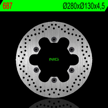 Kawasaki Gpz 1000 [NG BRAKE DISC] - disco freno tondo rigido