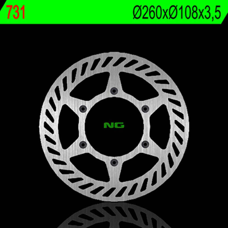 Gas Gas Ec 200 [NG BRAKE DISC] - disco freno tondo rigido