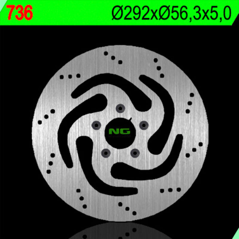 Harley Davidson Flhx [NG BRAKE DISC] - disque de frein rond rigide