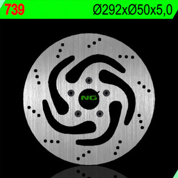 Harley Davidson Sportster [NG BRAKE DISC] - disque de frein rond rigide