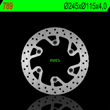 Yamaha Yz 450 [NG BRAKE DISC] - round rigid brake disc