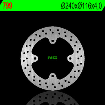 Kawasaki Kx 250 [NG BRAKE DISC] - disco freno tondo rigido