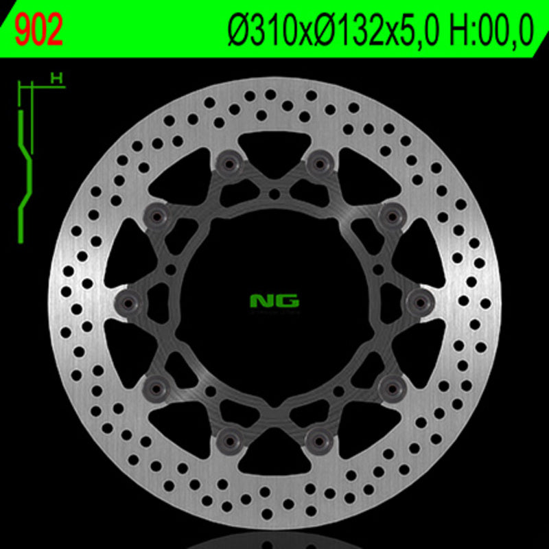 Yamaha Xt 1200 [NG BRAKE DISC] - disco freno flottante rotondo
