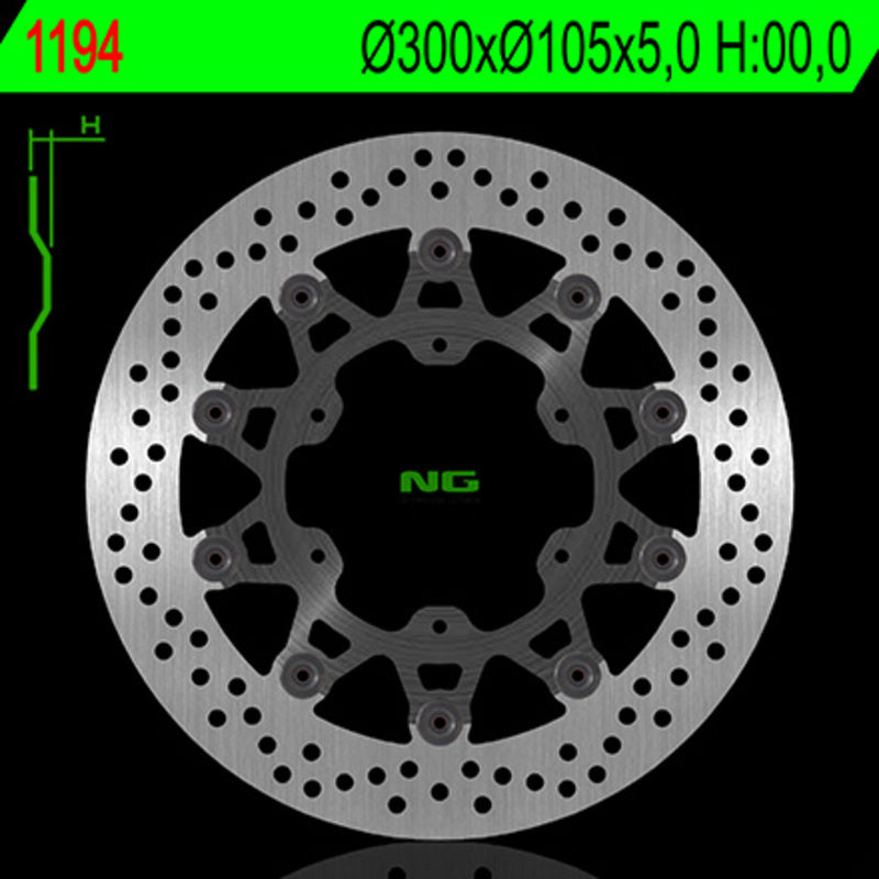 Bmw F 800 Gs Adventure [NG BRAKE DISC] - disco freno tondo flottante
