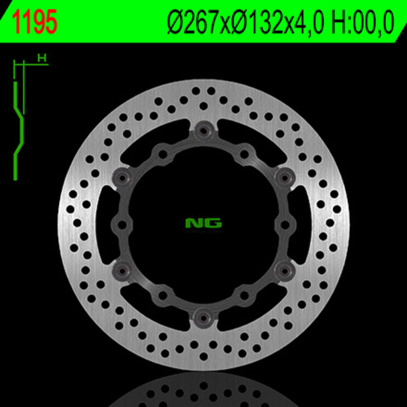 Yamaha Rd 500 [NG BRAKE DISC] - round floating brake disc