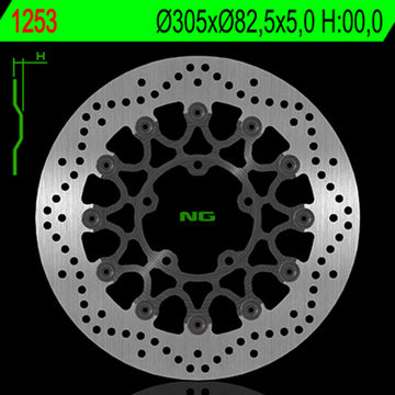 Triumph Tiger Explorer Xr [NG BRAKE DISC] - Bremsscheibe schwimmend rund