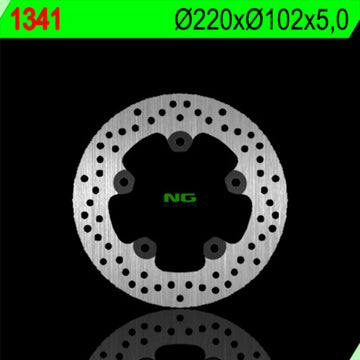 Aprilia Mille Rsv 1000 Me [NG BRAKE DISC] - disque de frein rond rigide