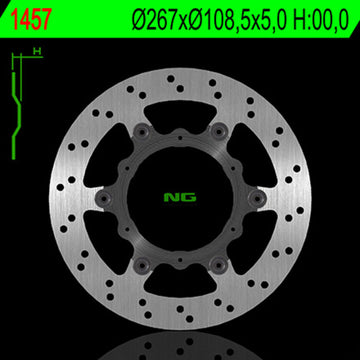 Ktm 1050 Adventure [NG BRAKE DISC] - disco freno tondo flottante