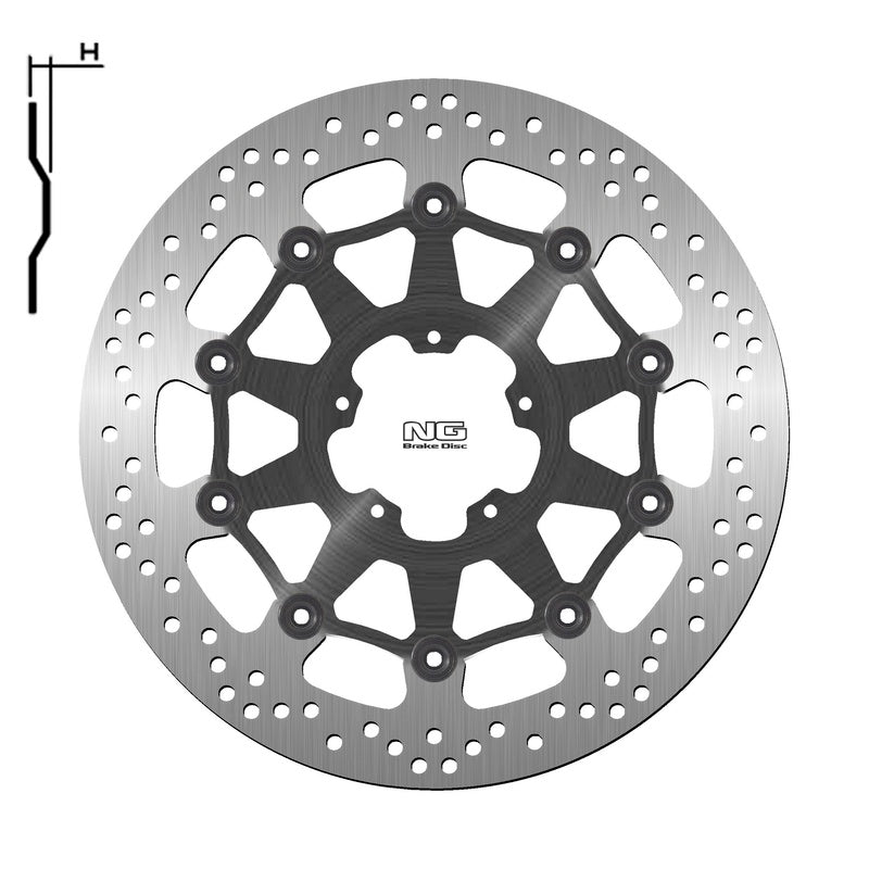 Ducati Scrambler 800 [NG BRAKE DISC] - disco freno tondo flottante