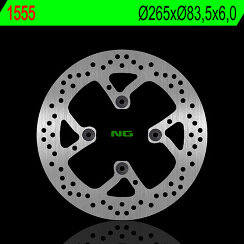 Ducati Diavel 1200 [NG BRAKE DISC] - round rigid brake disc
