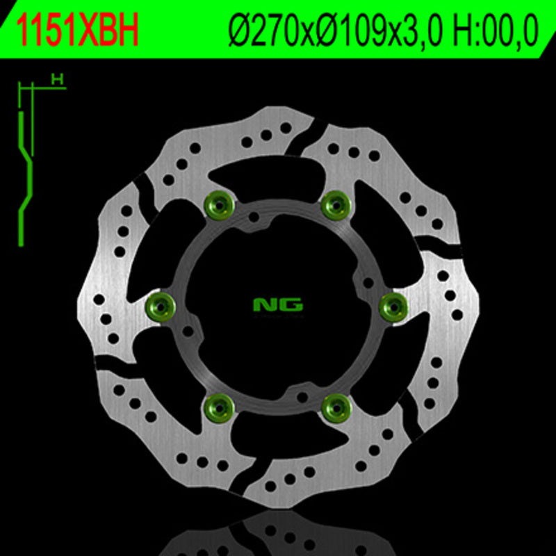 Husqvarna Te 449 A6 [NG BRAKE DISC] - Disque de frein flottant Wave