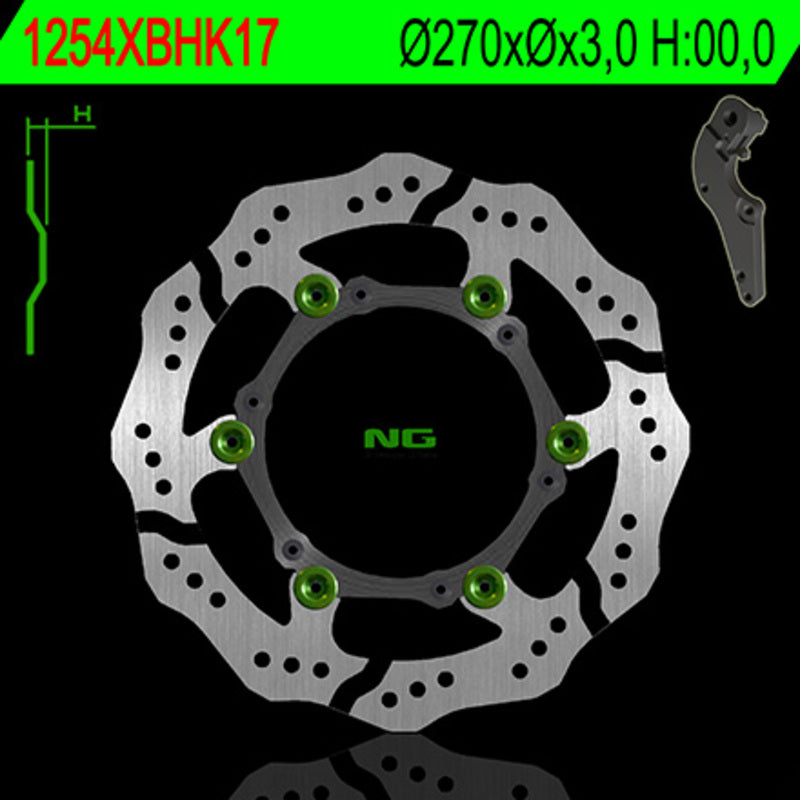 Ktm Sx 200 [NG BRAKE DISC] - Disque de frein flottant Wave
