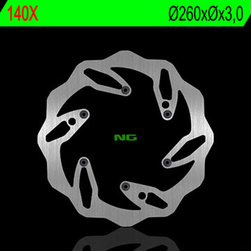 Ktm Sx 200 [NG BRAKE DISC] - Disco freno rigido Wave